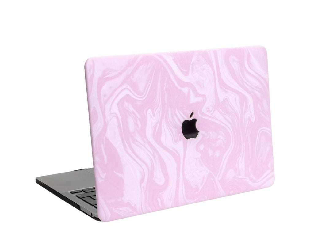 PINK SWIRL LAPTOP CASE