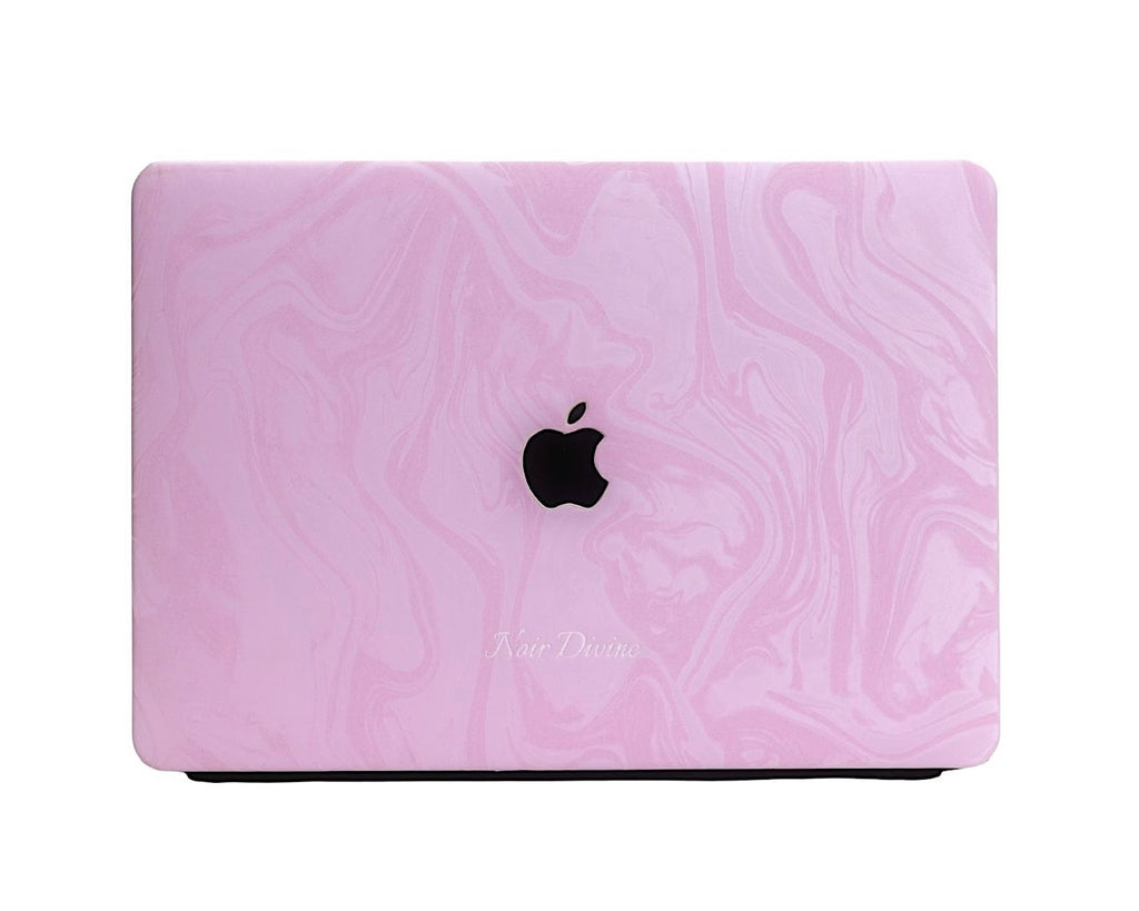 PINK SWIRL LAPTOP CASE
