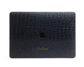 BLACK CROCO LAPTOP CASE