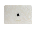 WHITE SWIRL LAPTOP CASE